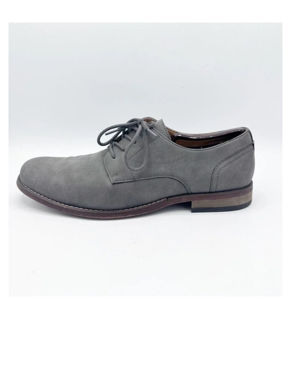 Men's Grey Hawker Rue Derby Shoes — Classic Lace-Up Oxford